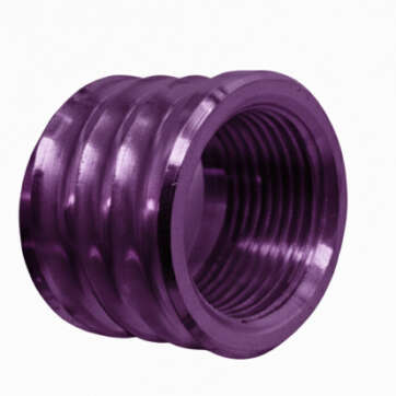 Thread Protector 1/2 x 28 (9mm & .357SIG) Knurled in Rose Gold - Glock Parts - American Guns & Ammo