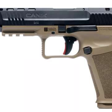 Canik Mete SFx 9mm 5.20 in FDE/Black 10+1 Optic-Ready - Semi Auto Handguns | American Guns & Ammo