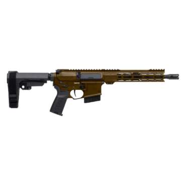 CMMG Banshee MK4 Handgun 338 Arc 10rd Magazine 10.5” Barrel RipBrace Midnight Bronze - Semi Auto Handguns | American Guns & Ammo