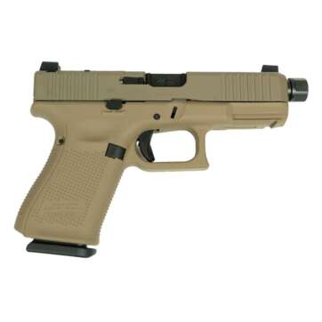 Glock V-Series Model 19 FDE Cerakote Handgun 9mm Luger 15rd Magazines (3) 4.6″ Threaded Barrel Austria Made - Semi Auto Handguns | American Guns & Ammo
