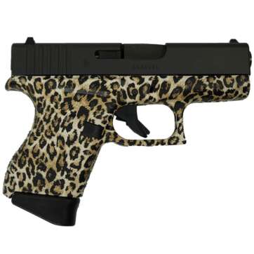 Glock 43 Custom “Leopard Print” Handgun 9mm Luger 6rd Magazines (2) 3.4″ Barrel USA - Semi Auto Handguns | American Guns & Ammo