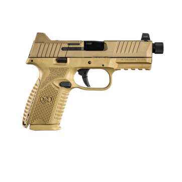 FN 509M Tactical Bundle Handgun 9mm Luger 10rd (5) Magazines 4.5″ Threaded Barrel FDE Optics Ready - Semi Auto Handguns | American Guns & Ammo