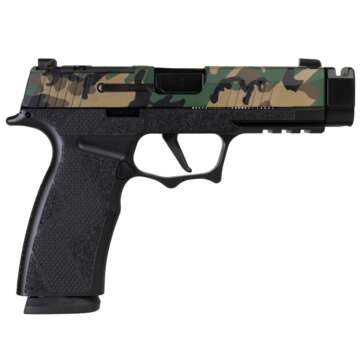 Sig Sauer P365 XMACRO TACOPS “Muilticam” Slide Handgun 9mm Luger 17rd Magazines(3) 3.7″ Barrel w/Comp - Semi Auto Handguns | American Guns & Ammo