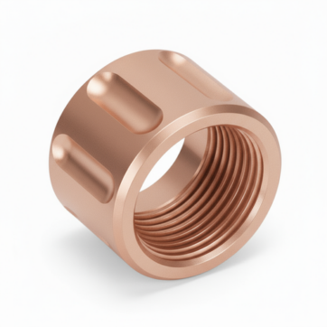 Thread Protector 1/2 x 28 (9mm & .357SIG Barrel) Thick Spiral in Rose Gold - Glock Parts - American Guns & Ammo