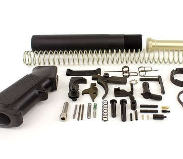 Mil-spec Lower Receiver Parts Kit & MIl-Spec Rifle Buttstock Kit Mil-spec Lower Receiver Parts Kit & MIl-Spec Rifle Buttstock Kit - AR-15 Parts - American Guns & Ammo