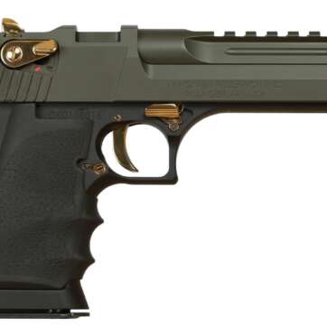 Magnum Research Desert Eagle L5 .44 Mag 5-inch Black/Green - Semi Auto Handguns | American Guns & Ammo