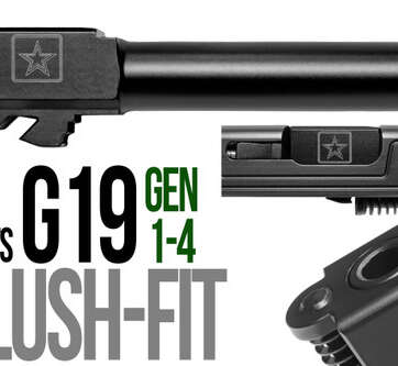 Marine Logo Combat Armory barrel Fits Glock 19 New 9mm Match Grade Barrel threaded Marine Logo Combat Armory barrel Fits Glock 19 New 9mm Match Grade Barrel threaded - Glock Barrels - American Guns & Ammo