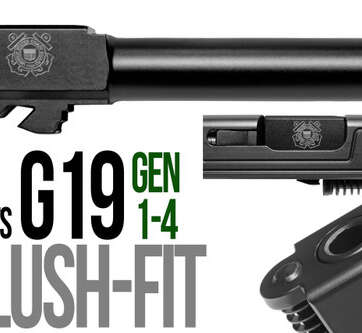 Fits Glock 19 9mm Match Grade Barrel in Chameleon Fits Glock 19 9mm Match Grade Barrel in Chameleon - Glock Barrels - American Guns & Ammo