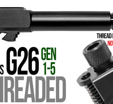 Fits Glock 19 9mm Barrel in Radio Active Fits Glock 19 9mm Barrel in Radio Active - Glock Barrels - American Guns & Ammo