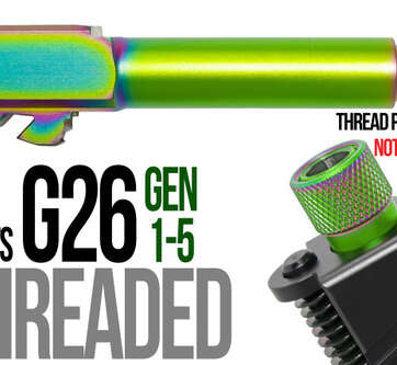 Fits Glock 19 9mm Barrel in Dark Earth Fits Glock 19 9mm Barrel in Dark Earth - Glock Barrels - American Guns & Ammo