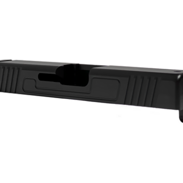 Slide Fits Glock  19 Gen3 Rounded Edges Tapered Nose Black Nitride - Glock Slides - American Guns & Ammo