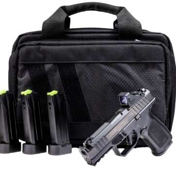 Rost Martin RM1C Comp 9mm 4-inch Bundle Black 15+1/17+1 - Semi Auto Handguns | American Guns & Ammo