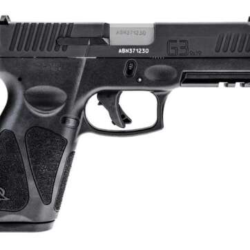 Taurus G3 SR Full-Size 9mm, 4-inch Barrel, Matte Black/Matte Stainless - Semi Auto Handguns | American Guns & Ammo