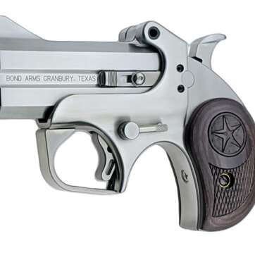 Bond Arms Texas Defender Derringer .45 Colt/.410 3″ Stainless - Derringers | American Guns & Ammo