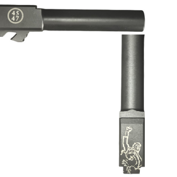 Fits Glock 19 9mm Match Grade Barrel in Naked Stainless Steel Fits Glock 19 9mm Match Grade Barrel in Naked Stainless Steel - Glock Barrels - American Guns & Ammo