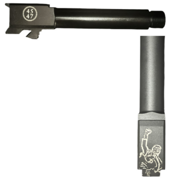 Donald Trump Fist in The Air Logo Combat Armory barrel Fits Glock 19 9mm Match Grade Barrel Donald Trump Fist in The Air Logo Combat Armory barrel Fits Glock 19 9mm Match Grade Barrel - Glock Barrels - American Guns & Ammo