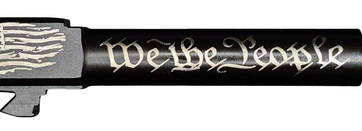 In God We Trust - Guns Are Just Backup Logo Combat Armory barrel Fits Glock 19 9mm Match Grade Barrel In God We Trust - Guns Are Just Backup Logo Combat Armory barrel Fits Glock 19 9mm Match Grade Barrel - Glock Barrels - American Guns & Ammo