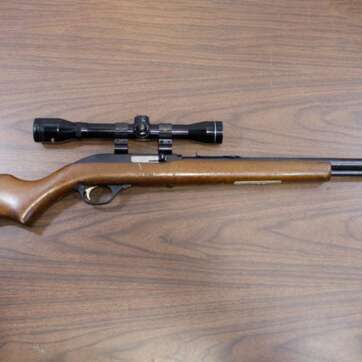 Marlin 60 22LR Police Trade-In Rifle with Optic - Marlin Used Gun Collection | American Guns & Ammo